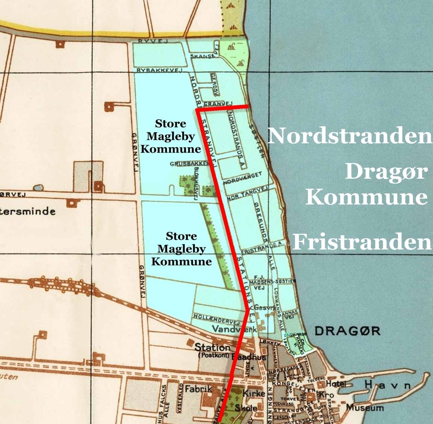 Nordstranden - Fristranden - Dragr